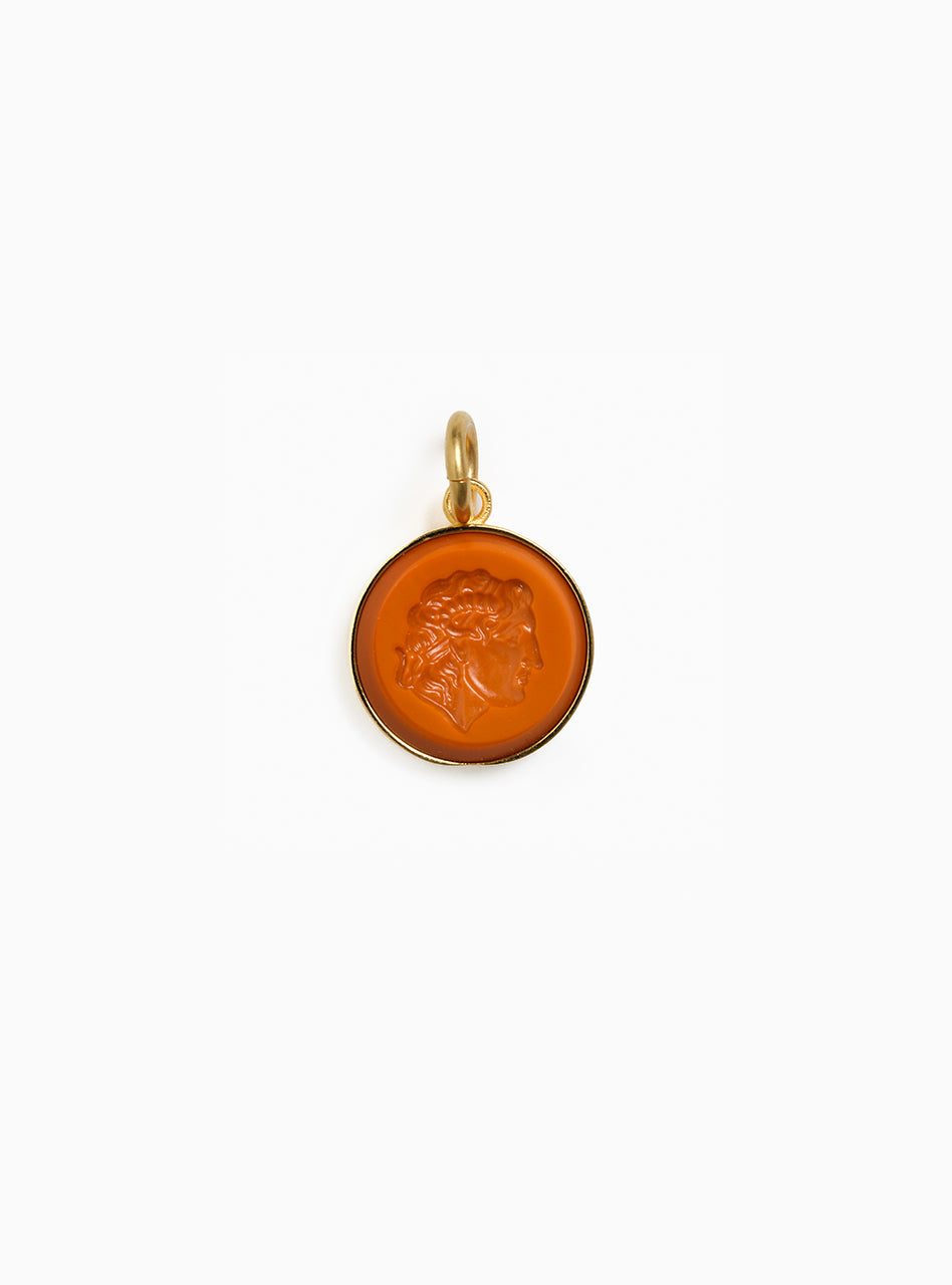 Terra Cotta Intaglio Charm Bracelet