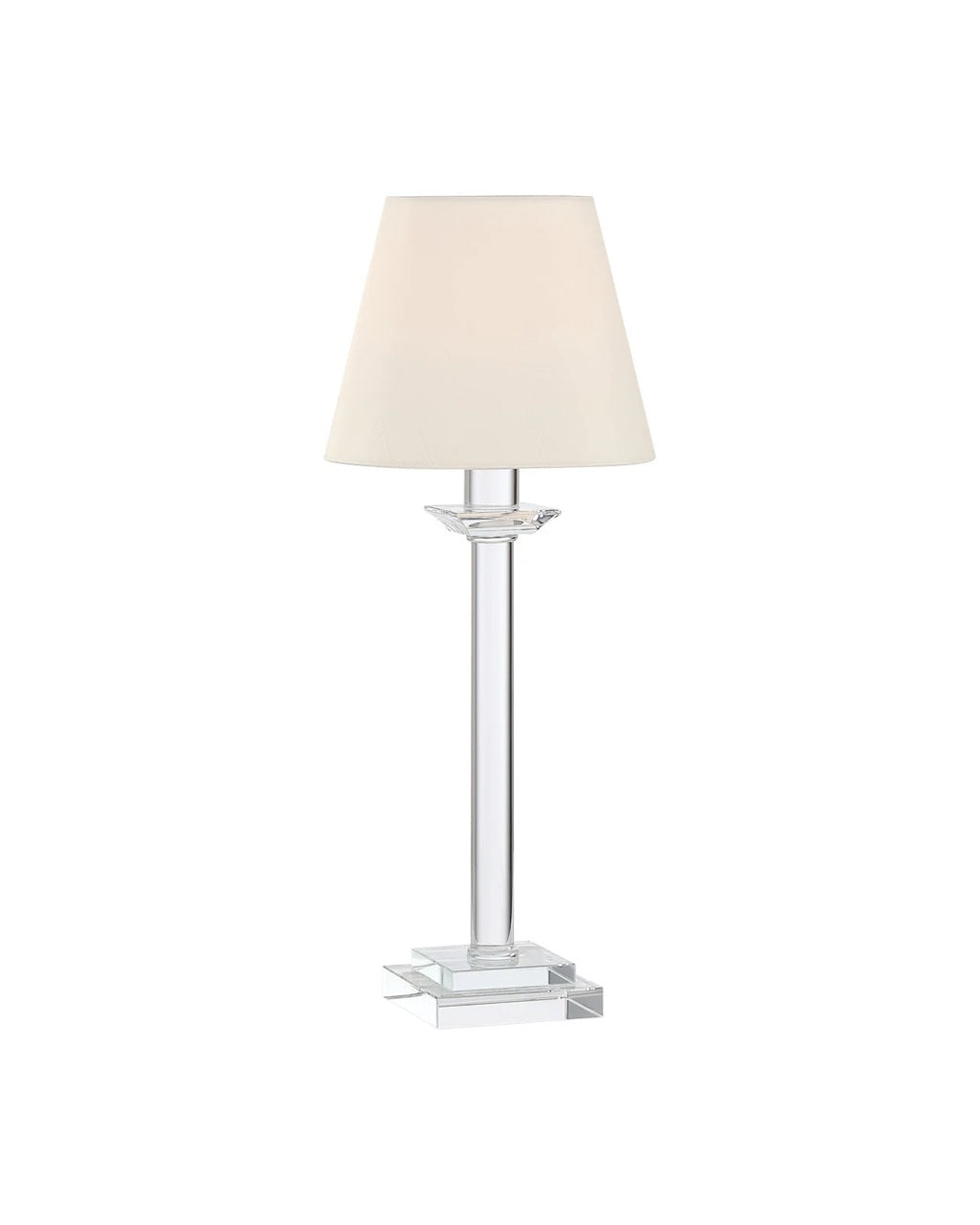 Rechargeable Crystal Lamp on Stacked Base