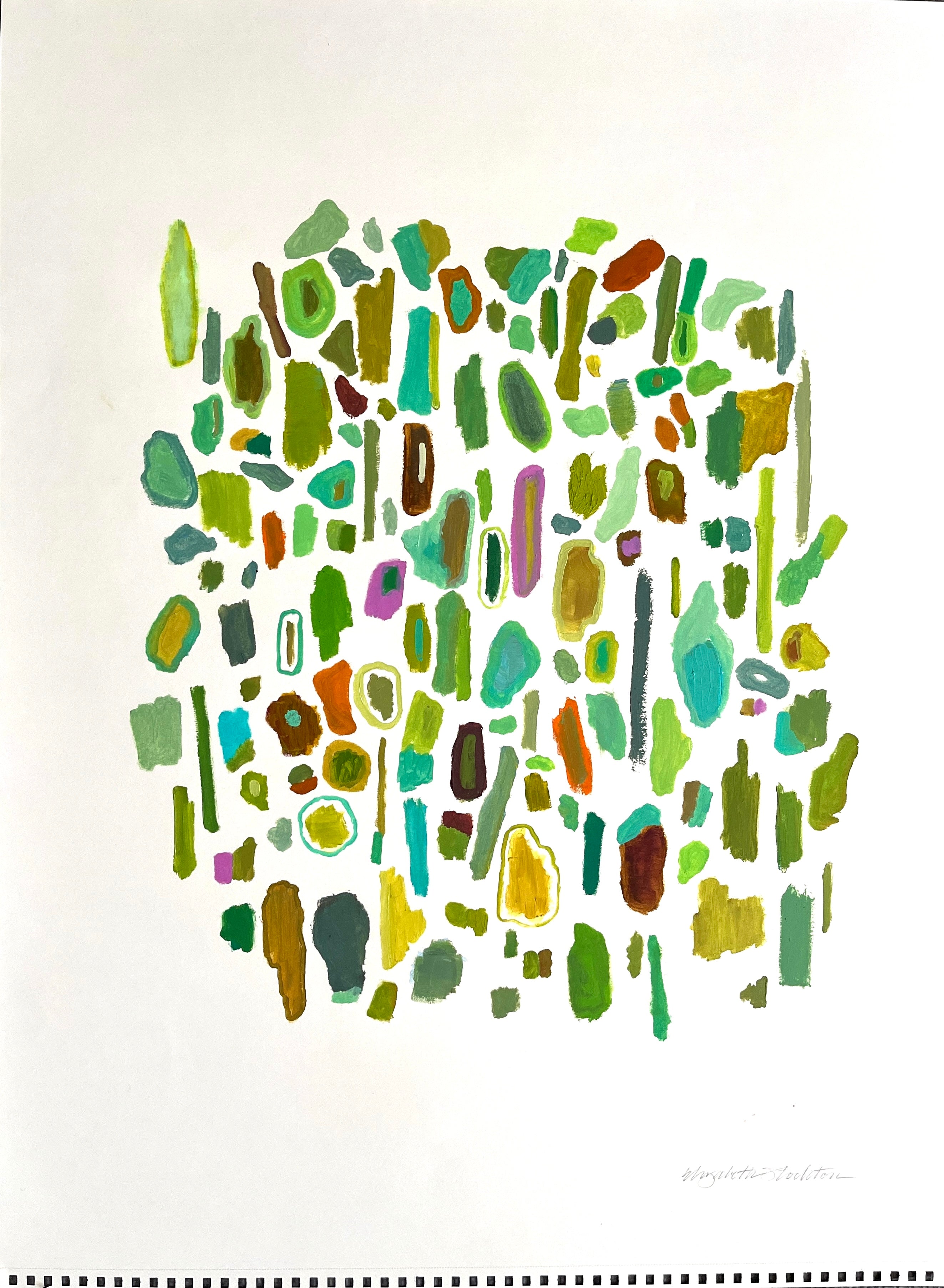 Elizabeth Stockton - Verdant II (24 x 18)