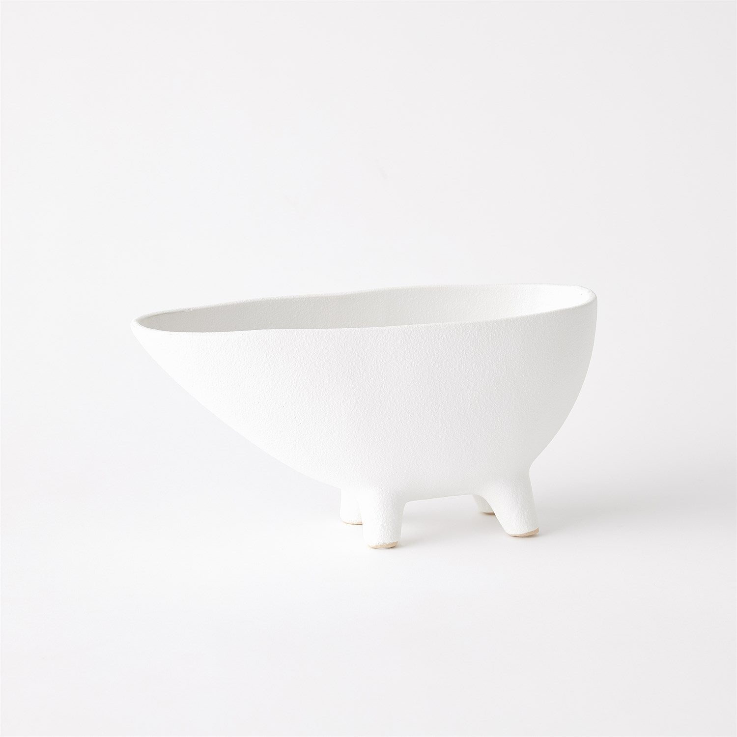 White Footed Bowl