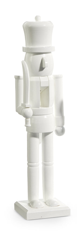 15" White Nutcracker - Sword