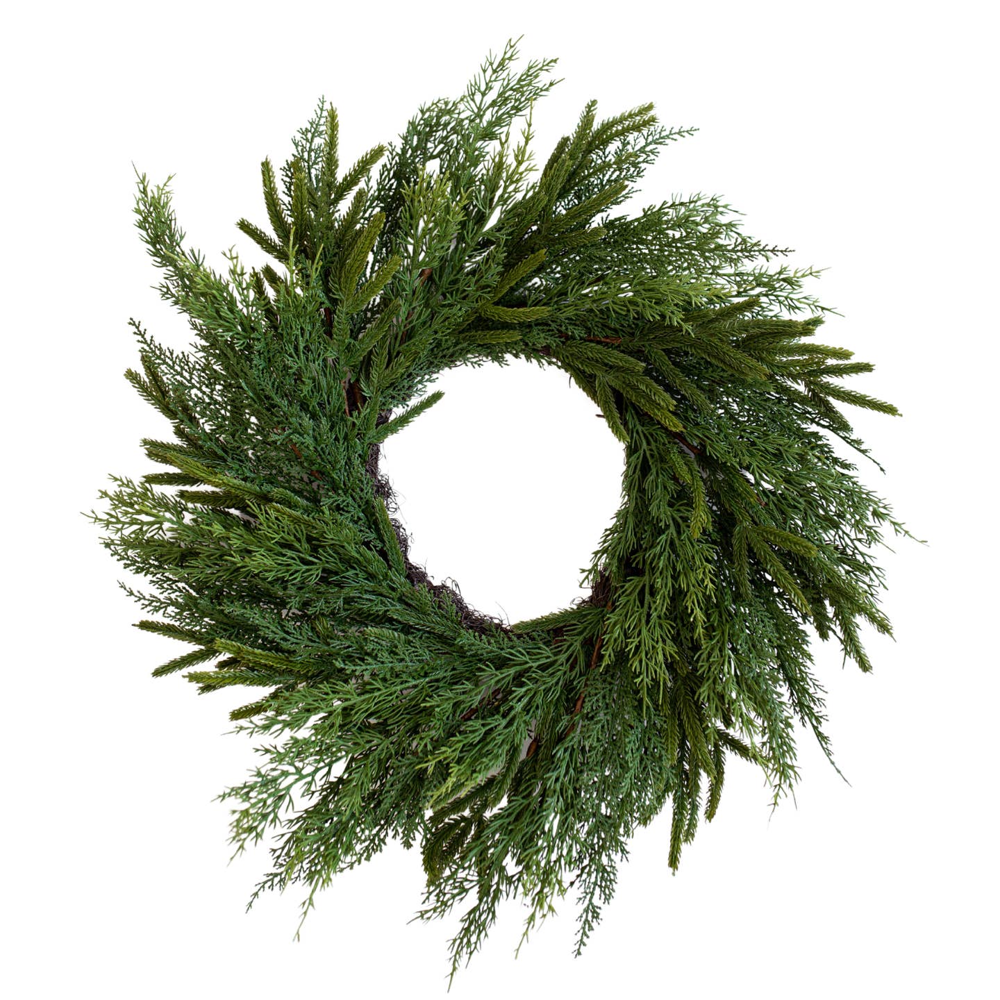 24" Cypress Christmas Wreath