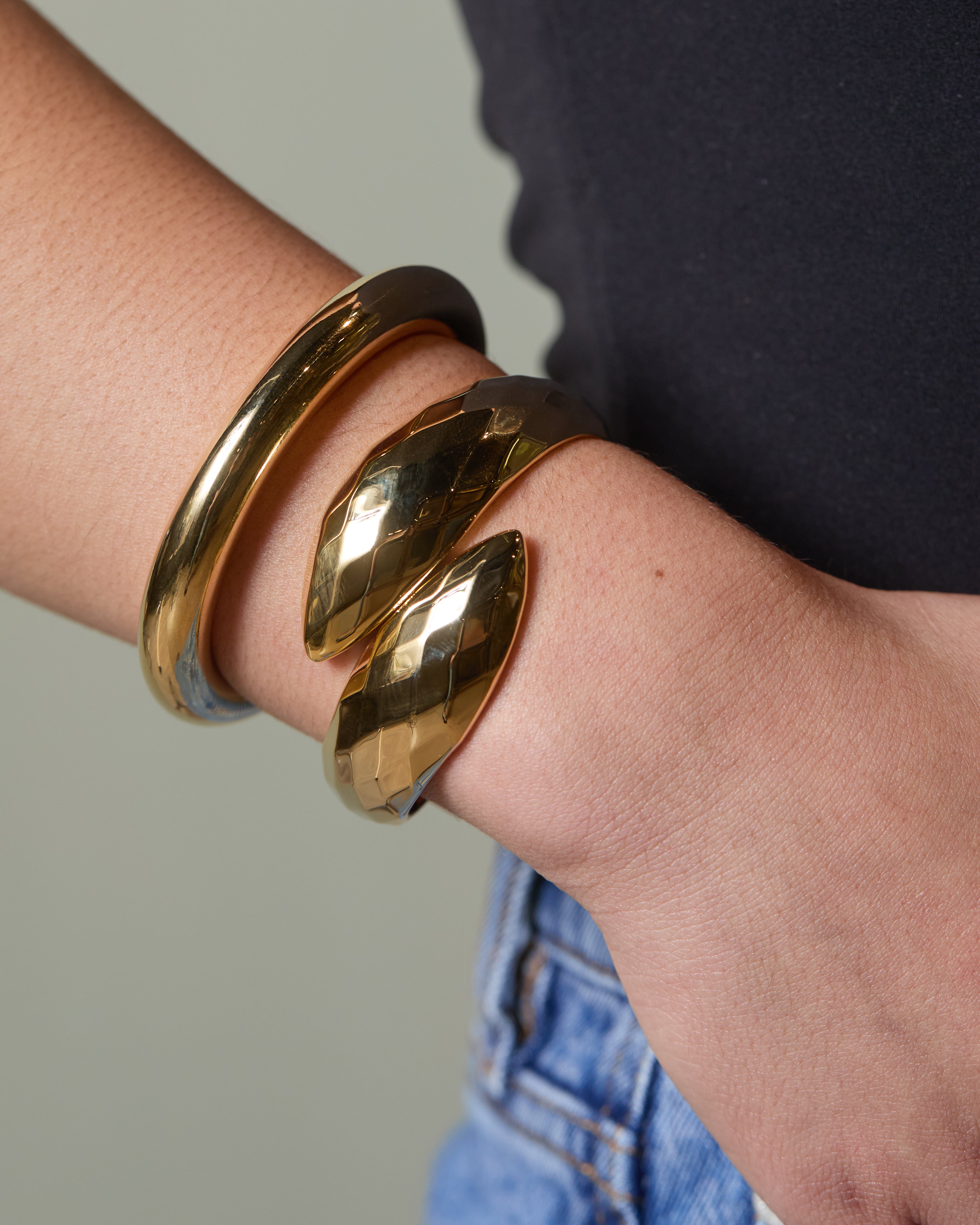 Zoey Gold Cuff Bracelet