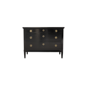 Black Painted XVI Style Commode