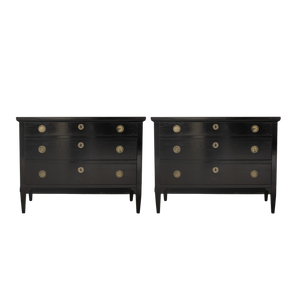 Black Painted XVI Style Commode