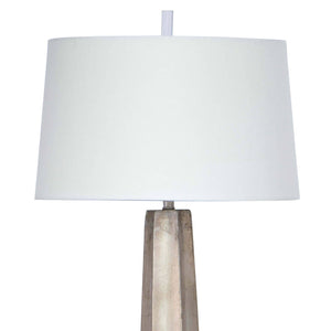Tapered Silver Leaf Lamp