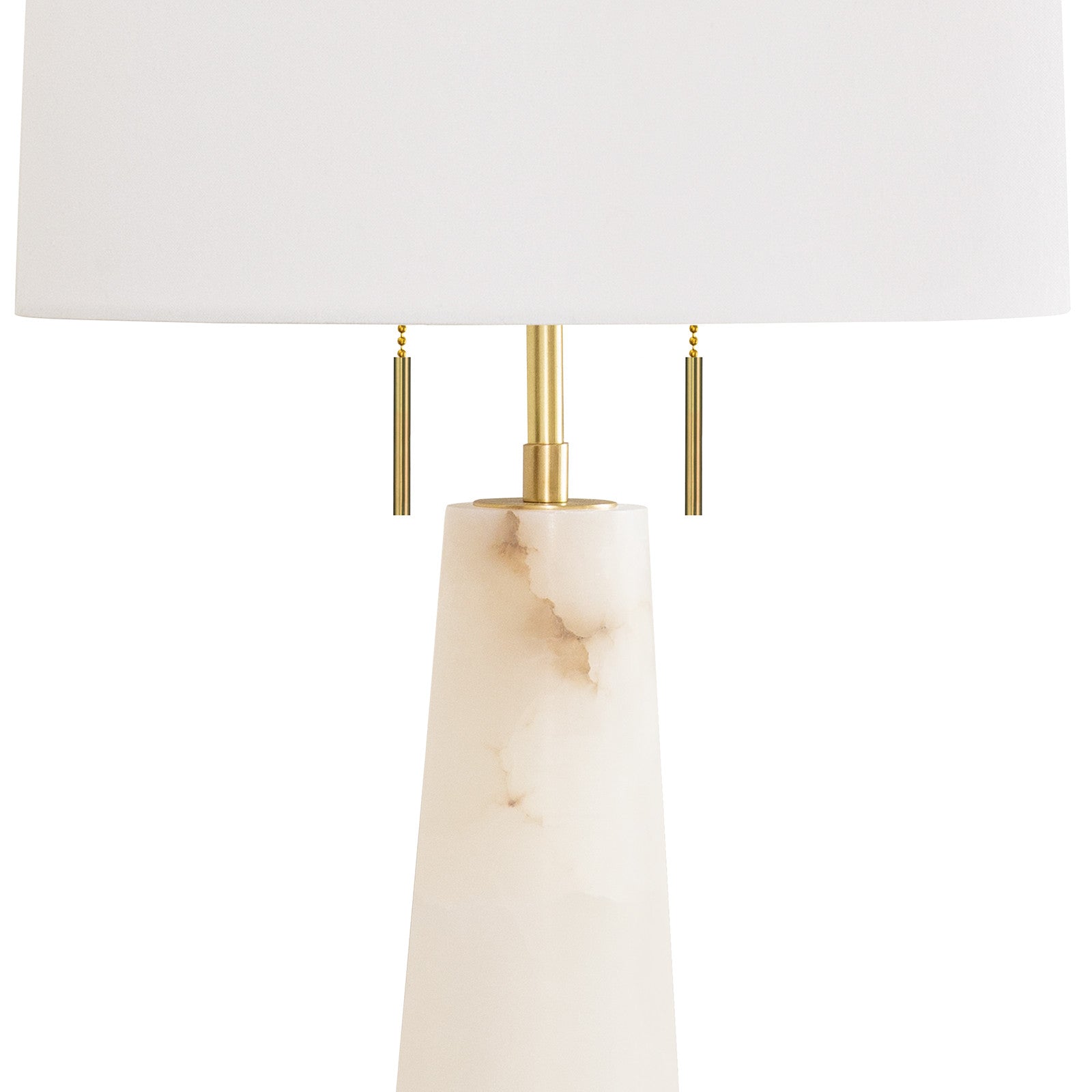 Conical Alabaster Lamp