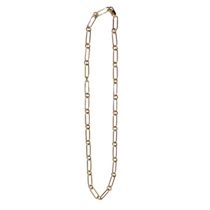 14K Mixed Link Chain