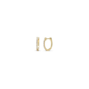 14K Gold Huggie Earrings