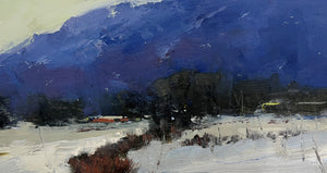 Bethanne Cople - Winter Mountain Study (4.5 x 8)