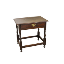 Load image into Gallery viewer, Small Louis XIII  Barley Twist Oak Console