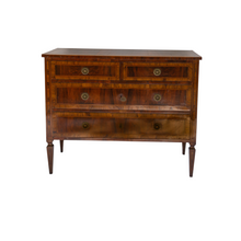 Load image into Gallery viewer, Burled &amp; Olive Wood Italian Commode