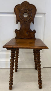 French Wedding Chair from Alsace - Pine