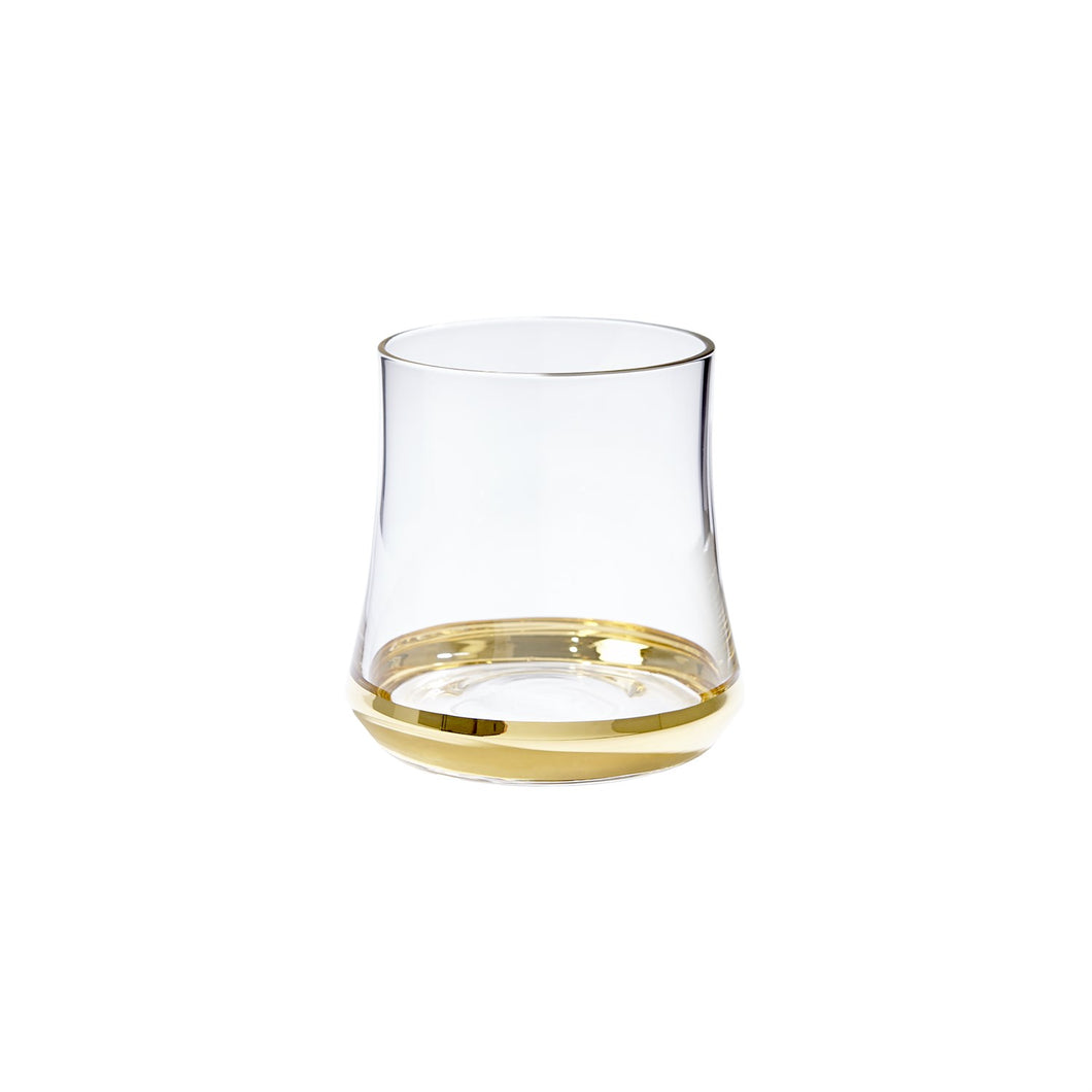 Bell Glass with Gold Rim