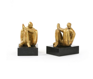 Gold Sitting Statue