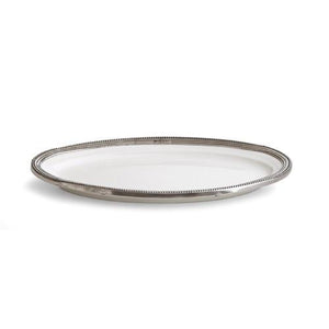 Arte Italica Perlina Oval Platter