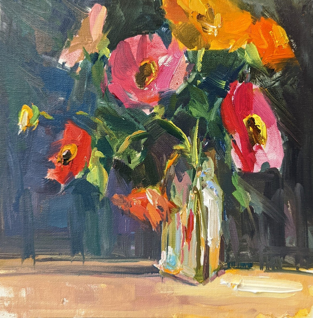 Millie Gosch - Posies Pose I (8 x 8)