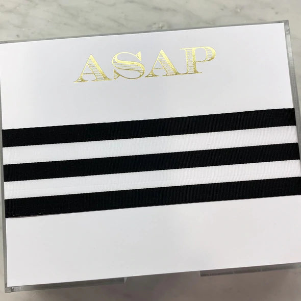 Luxe Gold ASAP Note Pad