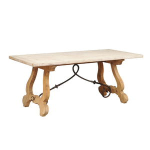 Stripped Oak Farm Table