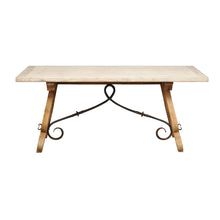 Load image into Gallery viewer, Stripped Oak Farm Table