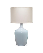 Load image into Gallery viewer, Grey Blue Plum Jar Table Lamp