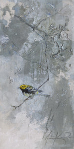 Justin Kellner - Black-throated Green Warbler (16 x 8)