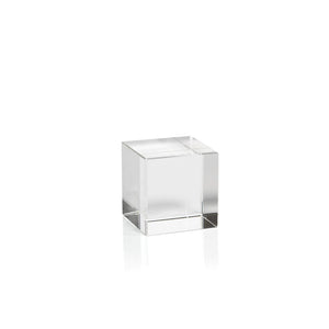 Small Crystal Glass Cube