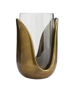 Tulip Petals Glass Vase