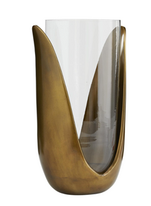 Tulip Petals Glass Vase