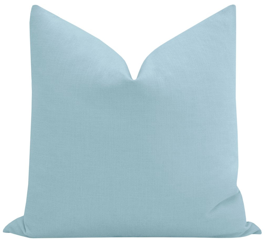Hydrangea Linen Pillow