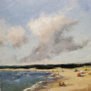 Bethanne Cople - Come We to the Summer (18 x 18)