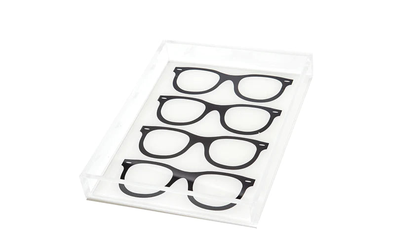 Black Glasses Tray