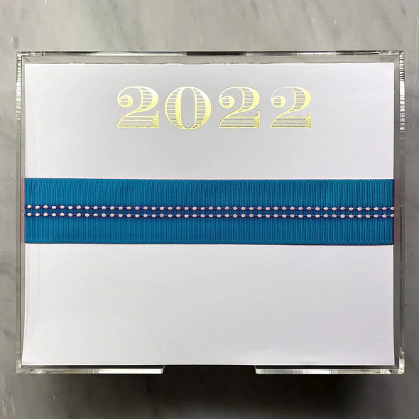 2022 Gold Foil Luxe Note Pad