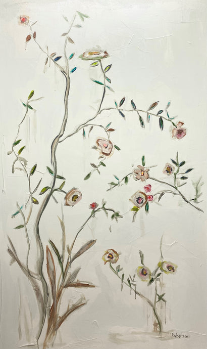 Sarah Roberston - Green Garden (60 x 36)