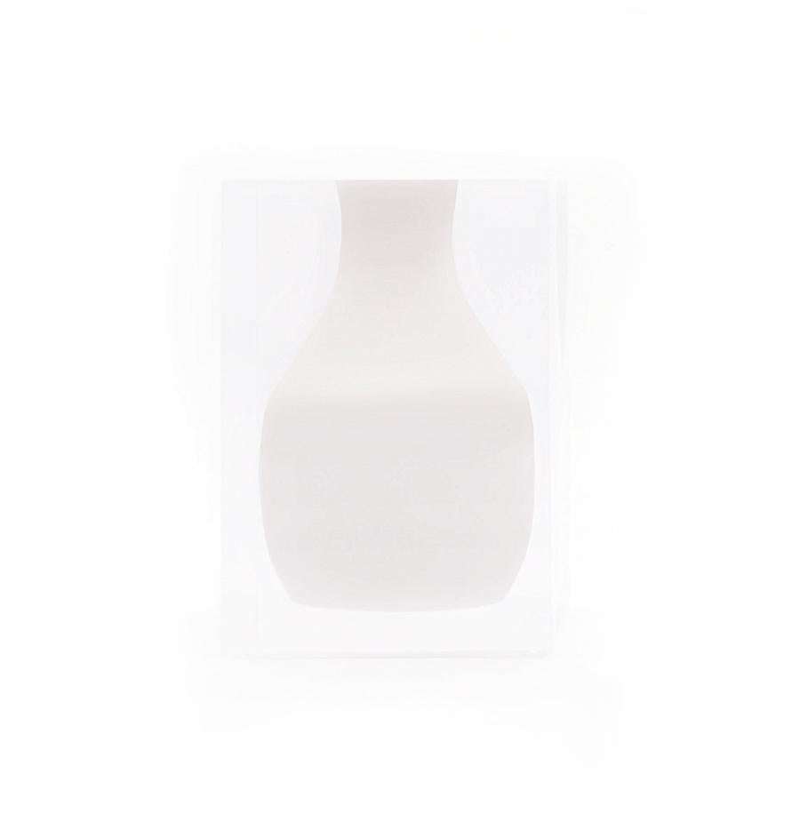 Walker White Acrylic Bud Vase