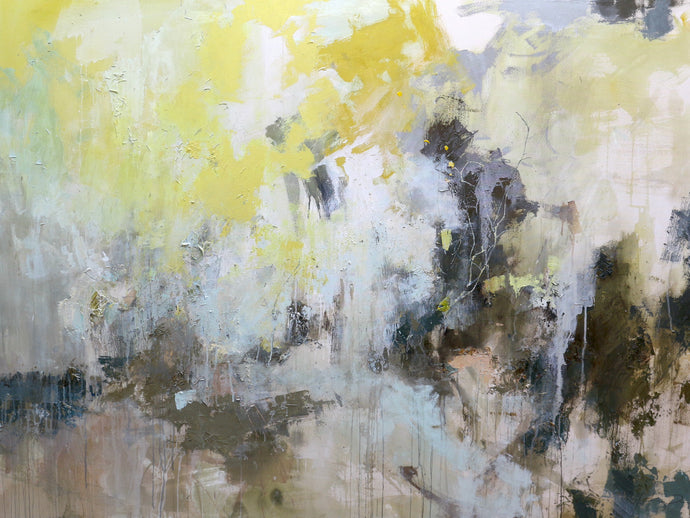Justin Kellner - Here They Come (Wilson's Warbler) (54 x 72)