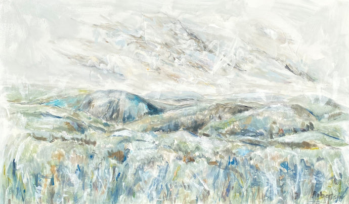 Sarah Robertson - Highland, Whiteside Mountain (36 x 60)