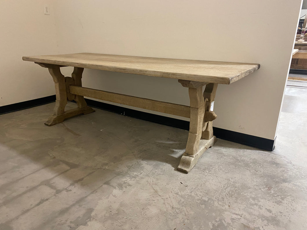 Table Stripped Oak 88.5 x 34 x 30