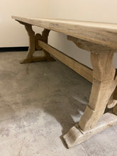 Load image into Gallery viewer, Table Stripped Oak 88.5 x 34 x 30&quot;H