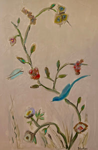 Sarah Roberston - Blue Bird II (36 x 24)