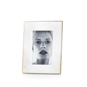 Marble and Gold Rim Frame