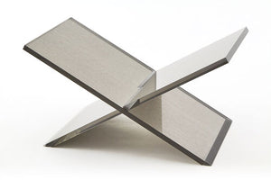 Silver Acrylic Book Stand