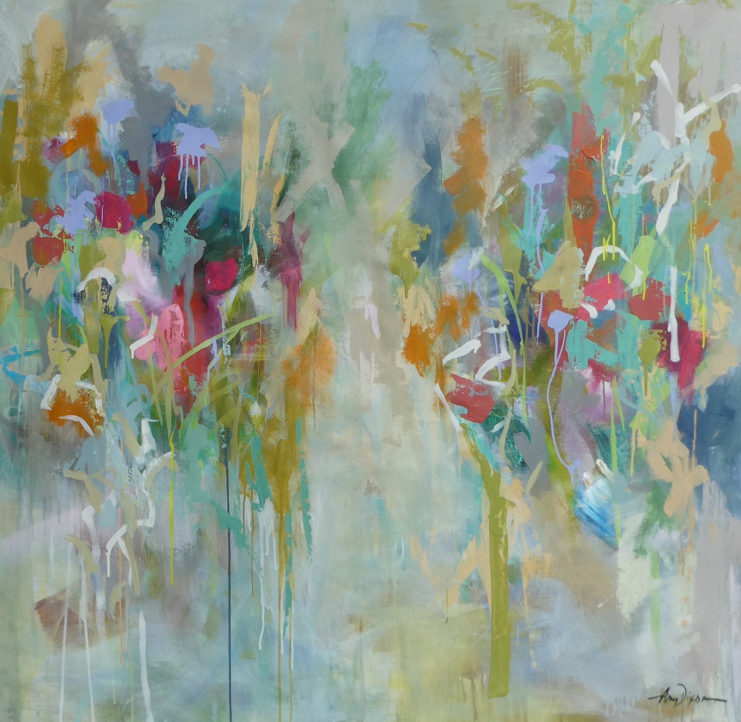 Amy Dixon - Organic 1 (60 x 62)