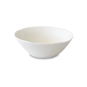 White Large Tapered Bowl