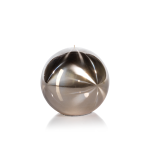 4.75" Titanium Ball Candle Gold