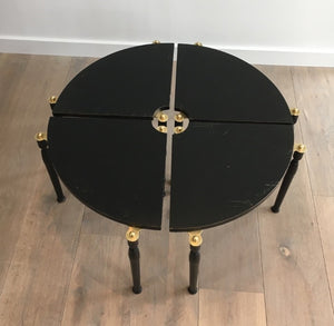Vintage Coffee Table Round 4 elements