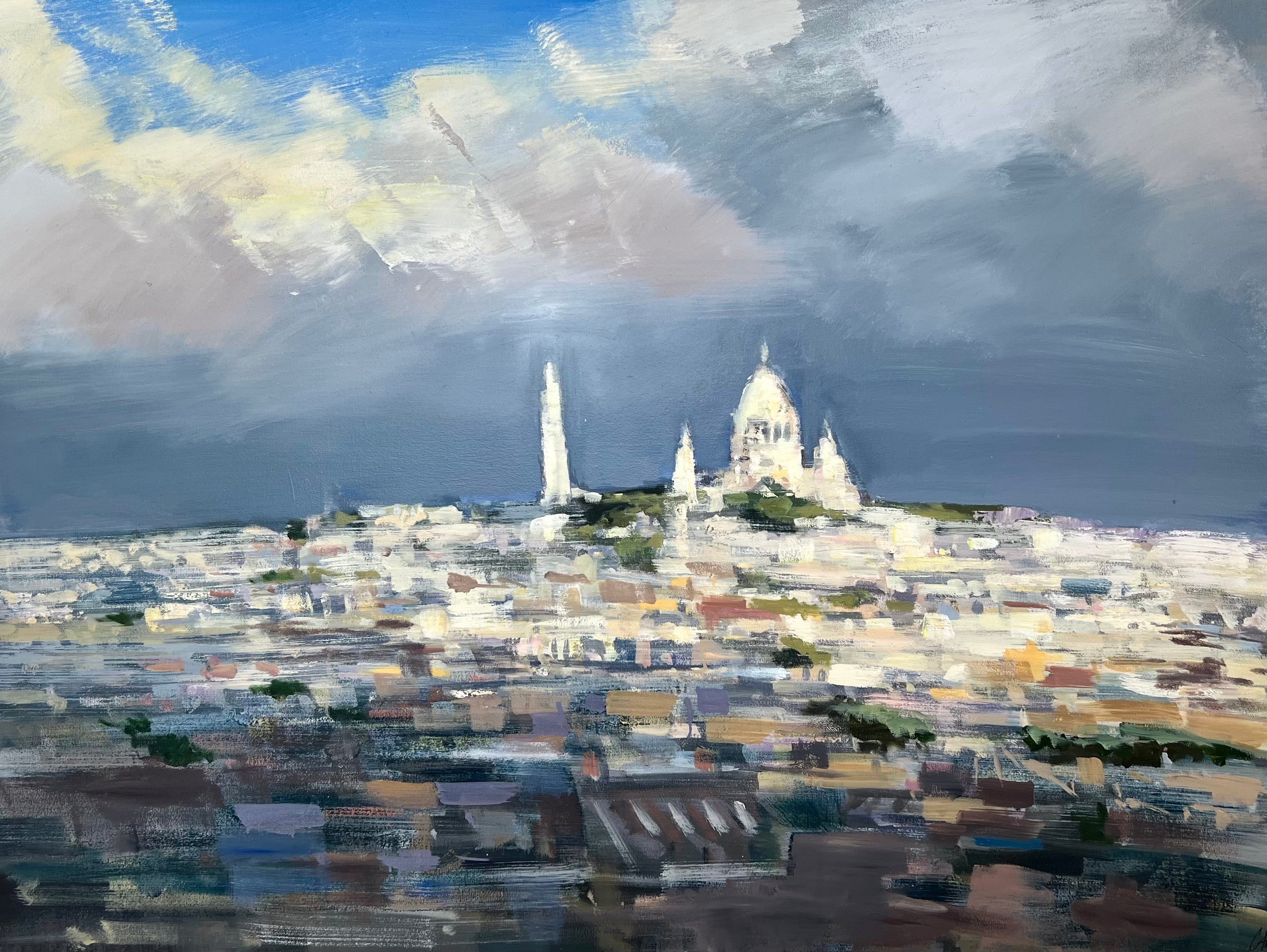 Craig Mooney - Sacred Light (Sacre Coeur, Paris) (36 x 48)