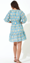 Load image into Gallery viewer, Blue Bell Sleeve Dress