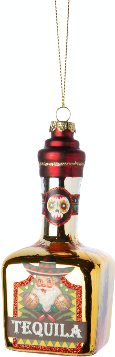 Tequila Bottle Ornament