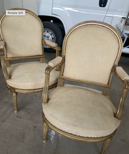 Load image into Gallery viewer, Pair Napoleon III Armchairs